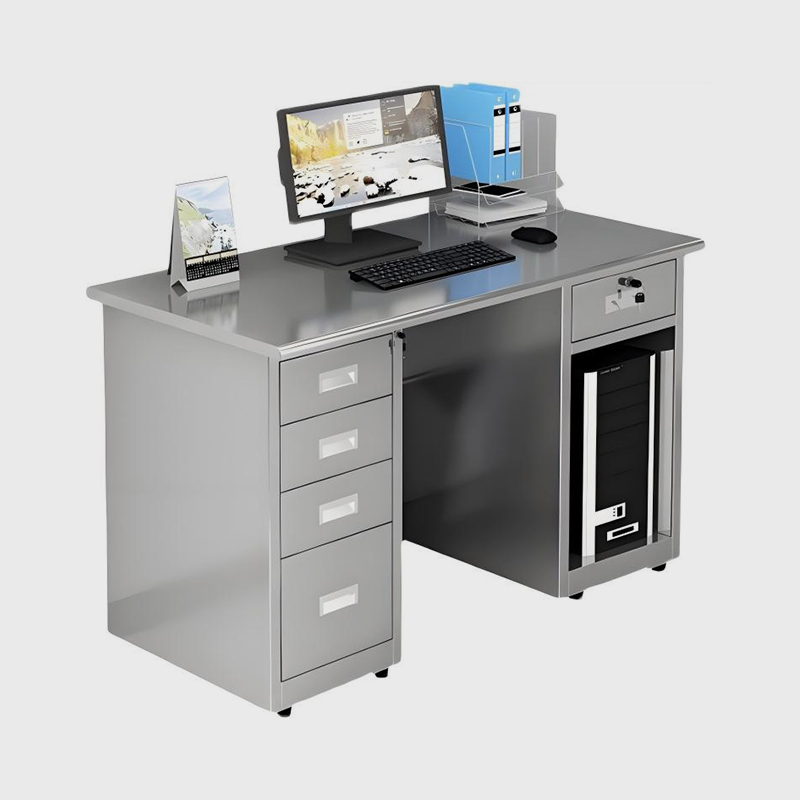 مكتب كمبيوتر خالي من الغبار من الفولاذ المقاوم للصدأ